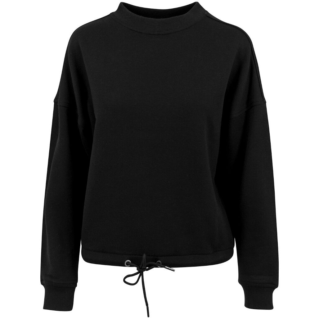 Build Your Brand Women's Oversize Crew Neck