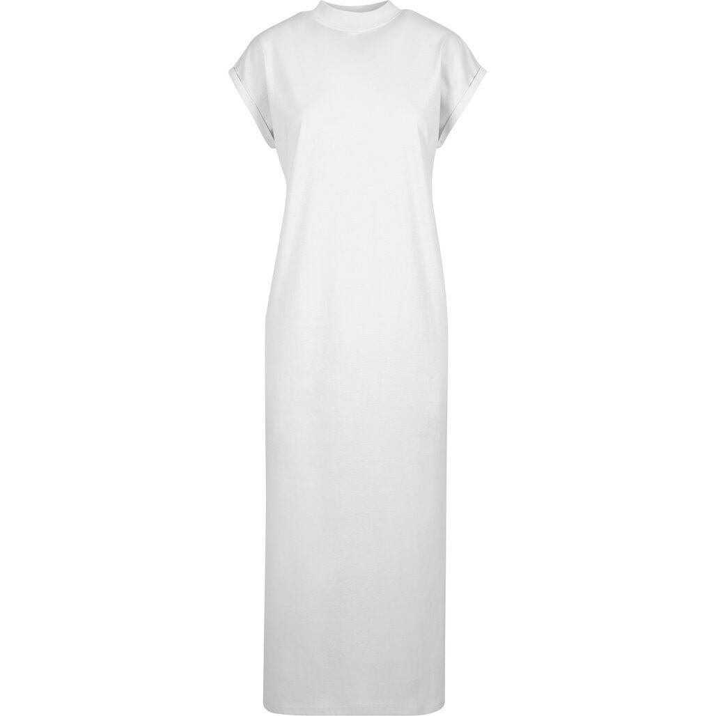 Build Your Brand Women's Long Extended Shoulder Dress