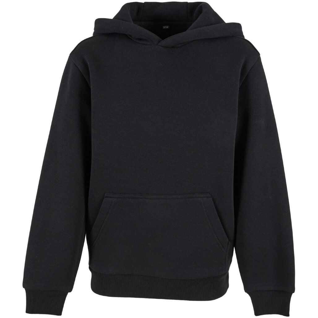 Build Your Brand Kids Fluffy Hoodie