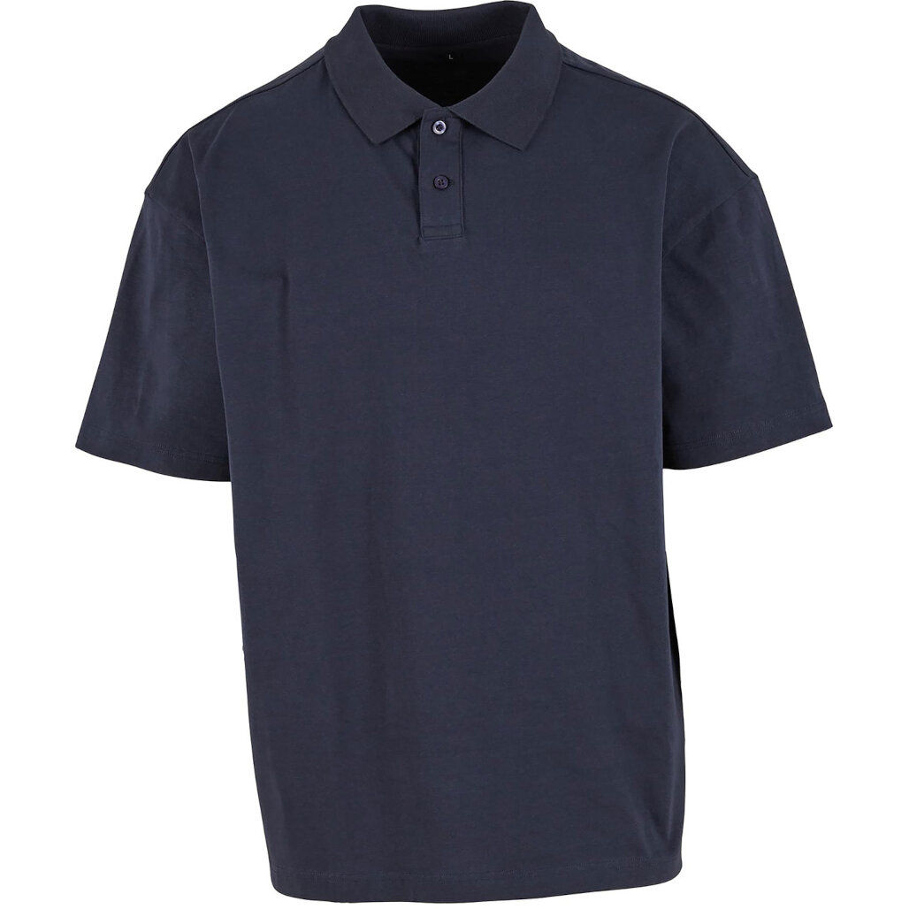 Build Your Brand Oversized Polo Shirt