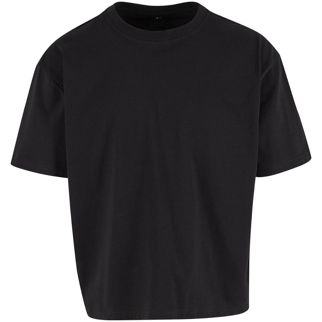 Build Your Brand Cropped Oversize Tee