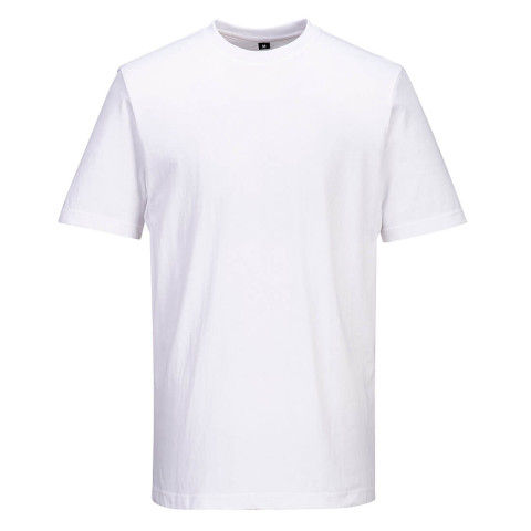 Portwest Chef Cotton Mesh Air T-shirt in White