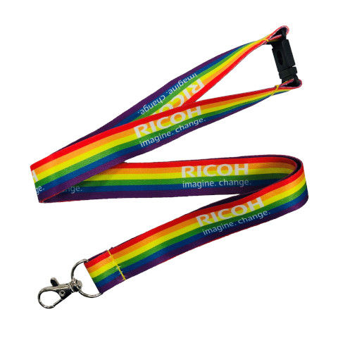 Promotional Merchandise Dye Sublimation Lanyards (Pack of 50) in Clear