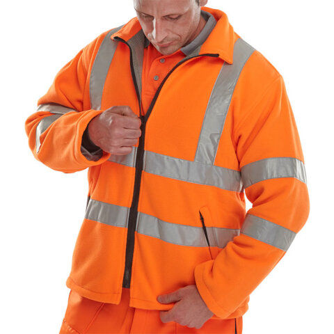 Beeswift Hi-Vis Carnoustie Fleece