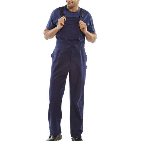 Beeswift Cotton Drill Bib and Brace