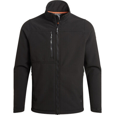 Craghoppers Whitby Softshell Workwear Jacket in Black