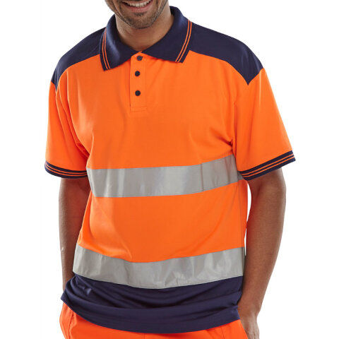 Beeswift Hi-Vis Two Tone Polo