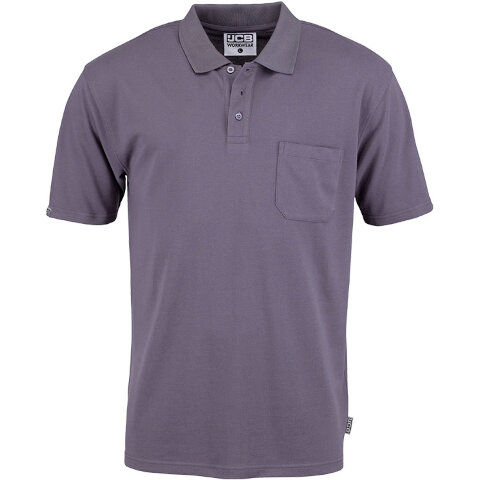 JCB Essential Polo in Grey