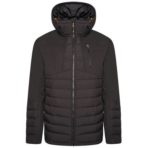 JCB Hybrid Padded Jacket in Black