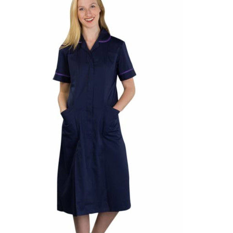Navy/Purple Trim
