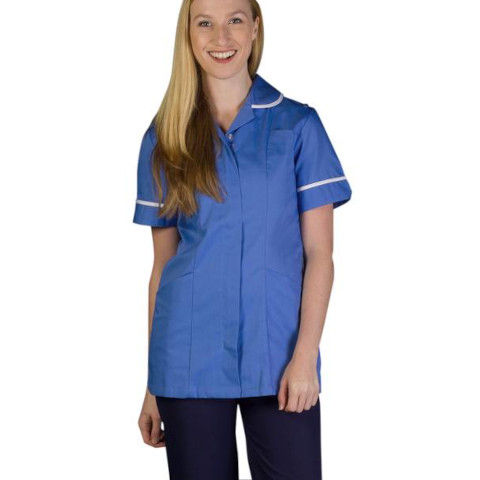 Hospital Blue/White Trim
