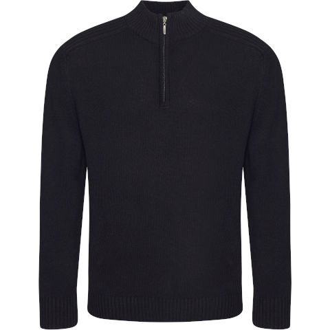 AWDis Ecologie Wakhan 1/4 Regen Zip Knit Sweater