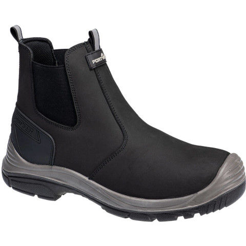 Portwest Rafter Dealer Boot S7 SR SC FO in Black/Grey
