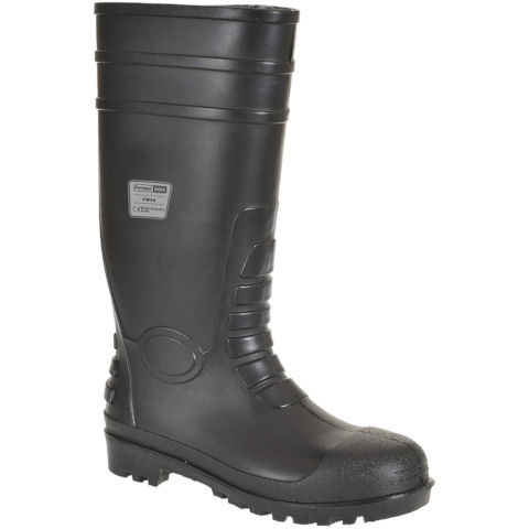 Portwest Classic Safety Wellington in Black