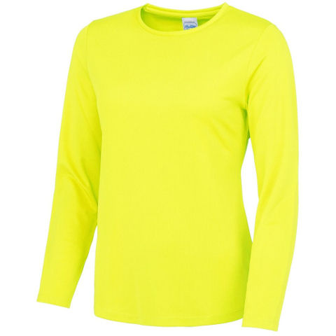 AWDis Girlie Long Sleeve Cool T-Shirt