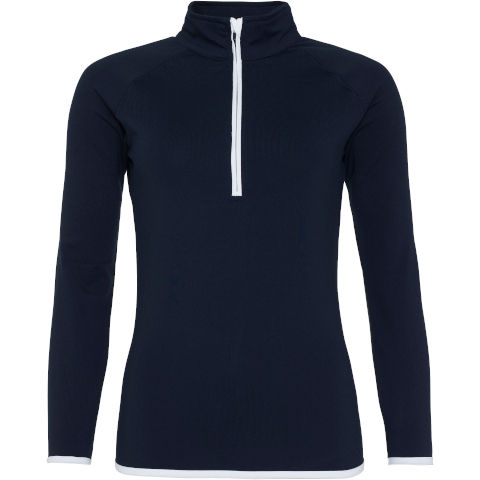 AWDis Girlie Cool 1/2 Zip Sweatshirt