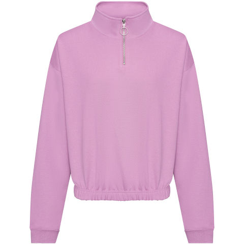 AWDIs Women's Cropped 1/4-Zip Sweatshirt