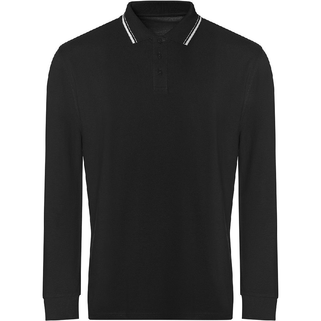 Awdis Just Polo's Long Sleeve Tipped 100 Polo