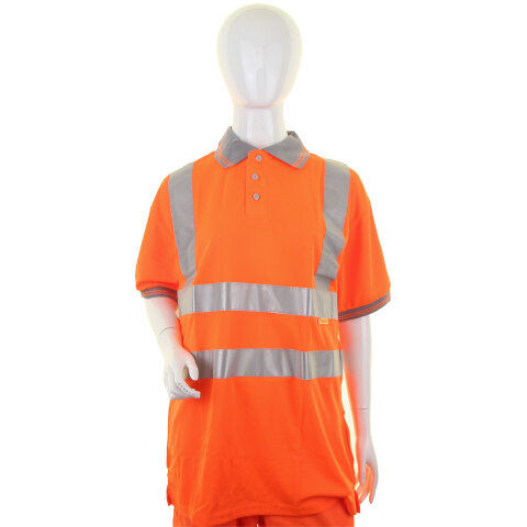 Beeswift Hi-Vis Ladies Short Sleeve Polo