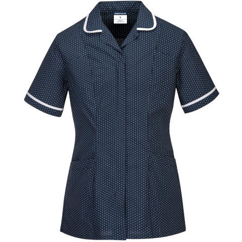 Portwest Stretch Classic Care Home Tunic in Navy