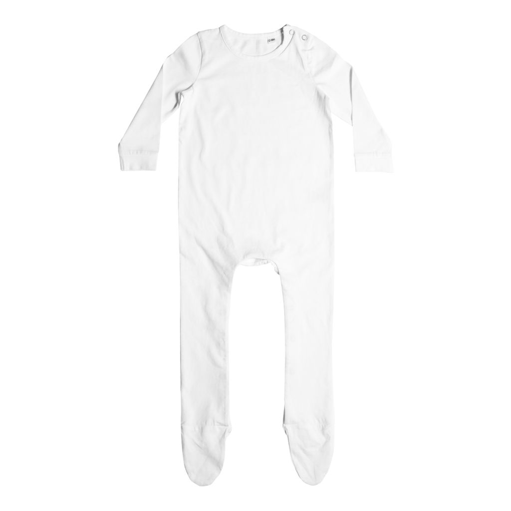 Larkwood Organic Sleepsuit in White