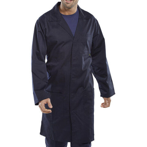 Beeswift Poly Cotton Warehouse Coat