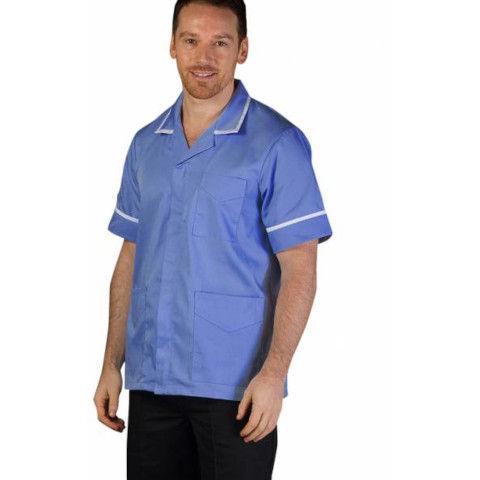 Hospital Blue/White Trim