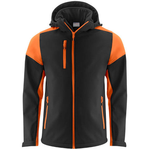 Black/Orange