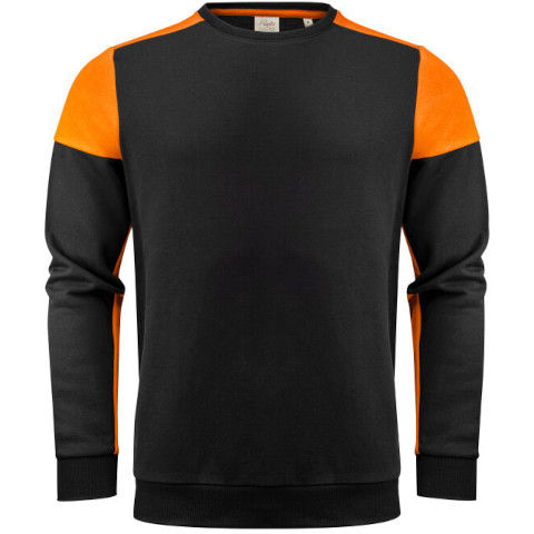 Black/Orange