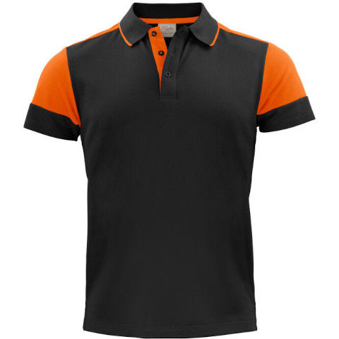 Black/Orange