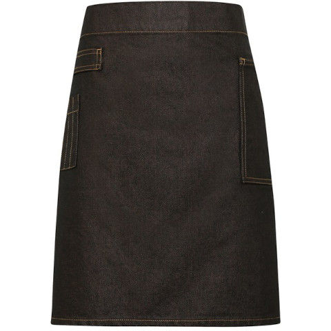 Black/Tan Denim