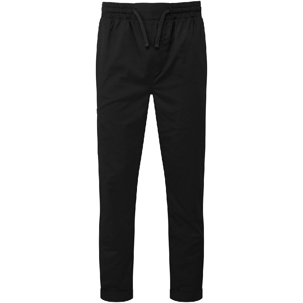 Premier Chef's Recyclight Cargo Trousers in Black
