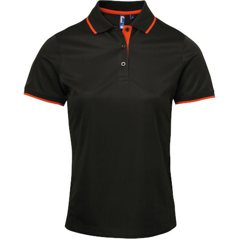 Black/Orange