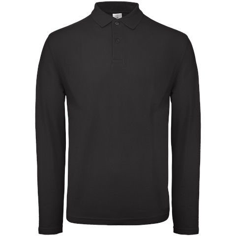 B&C Collection ID.001 Long Sleeved Polo Shirt