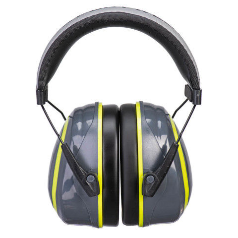 Portwest HV Extreme Ear Defenders Medium in Grey/Yellow