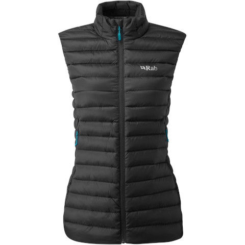 Rab Womens Microlight Vest in Black