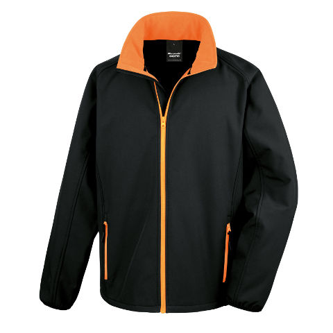 Black/Orange