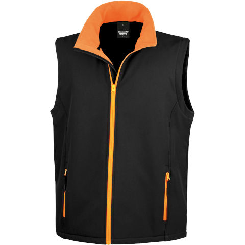 Black/Orange