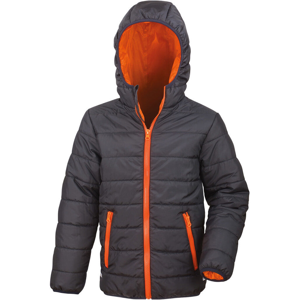 Black/Orange