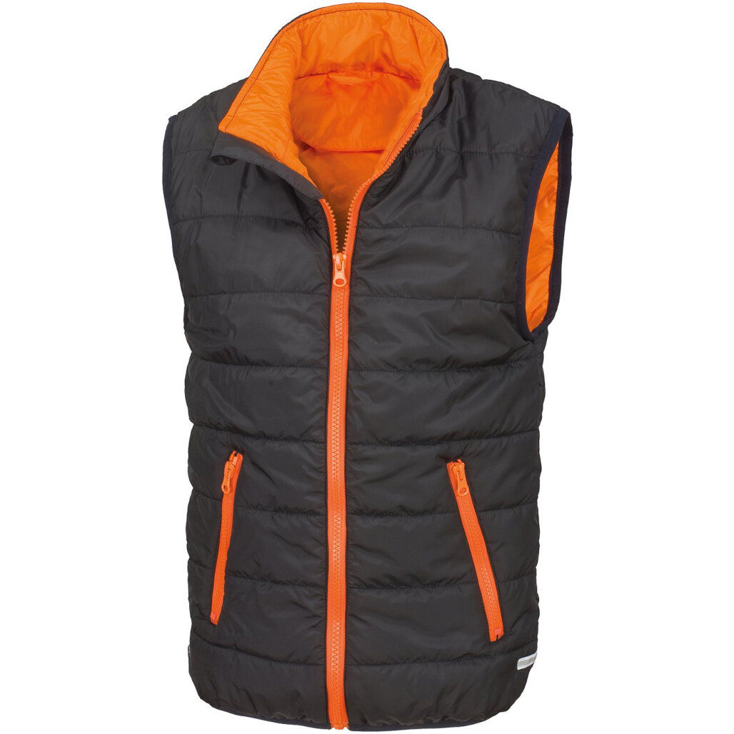 Black/Orange
