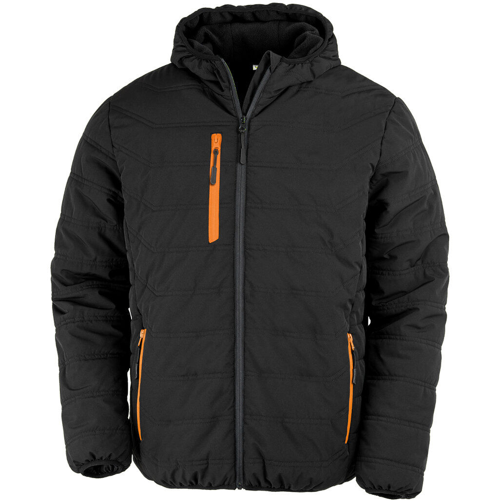 Black/Orange