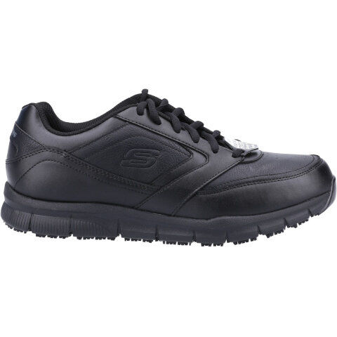 Skechers Nampa Occupational Shoes in Black