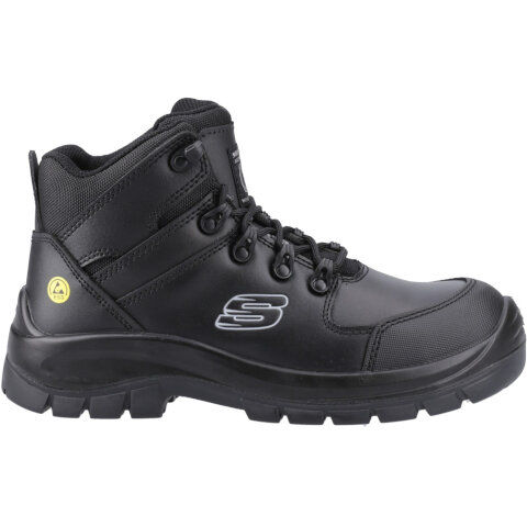 Skechers Trophus Kilram Safety Boot in Black