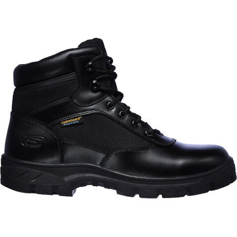 Skechers Wascana Benen Occupational Waterproof Tactical Boot in Black