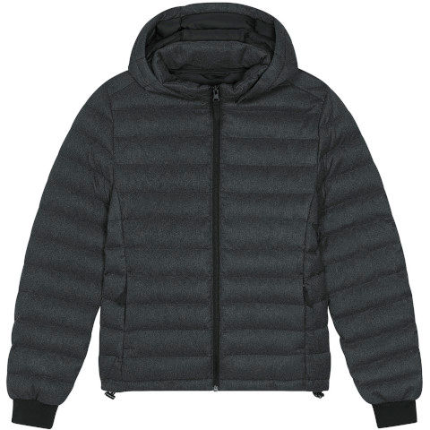Stanley/Stella Stella Voyager Wool-Like Padded Jacket in Deep Metal Heather Grey