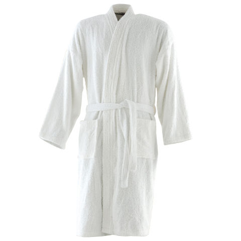 Towel City Kimono Towel Robe in White