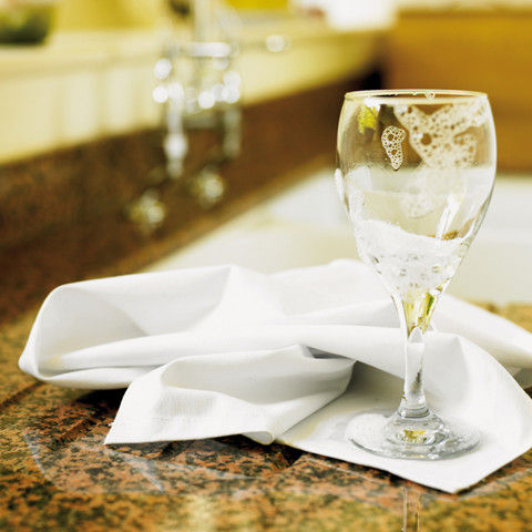 Towel City Tea Towel in White