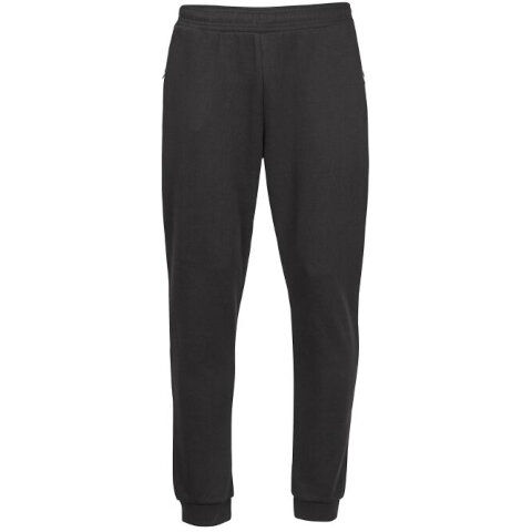 Tee Jays Ribbed Interlock Pants in Black