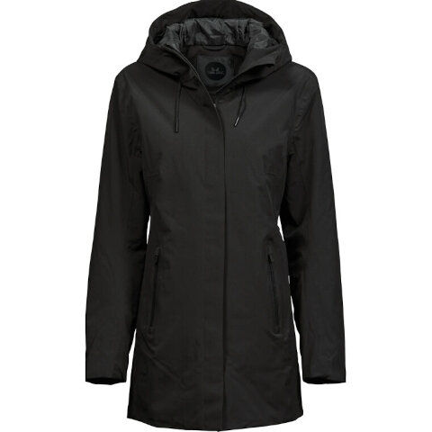 Tee Jays Ladies' All Weather Parka in Black