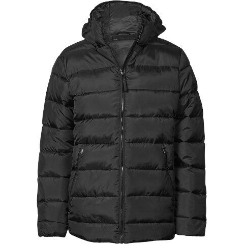 Tee Jays Women's Lite Hooded Jacket in Black